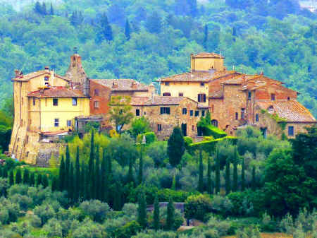 Tignano, Tuscany, Italy